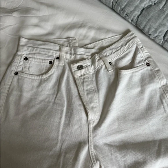 Agolde Criss Cross Straight Jean in Element